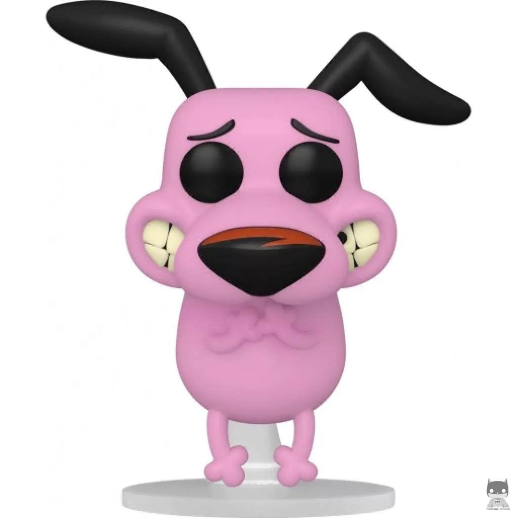 Figura Funko Pop! Coraje, el perro cobarde (Cartoon Network)