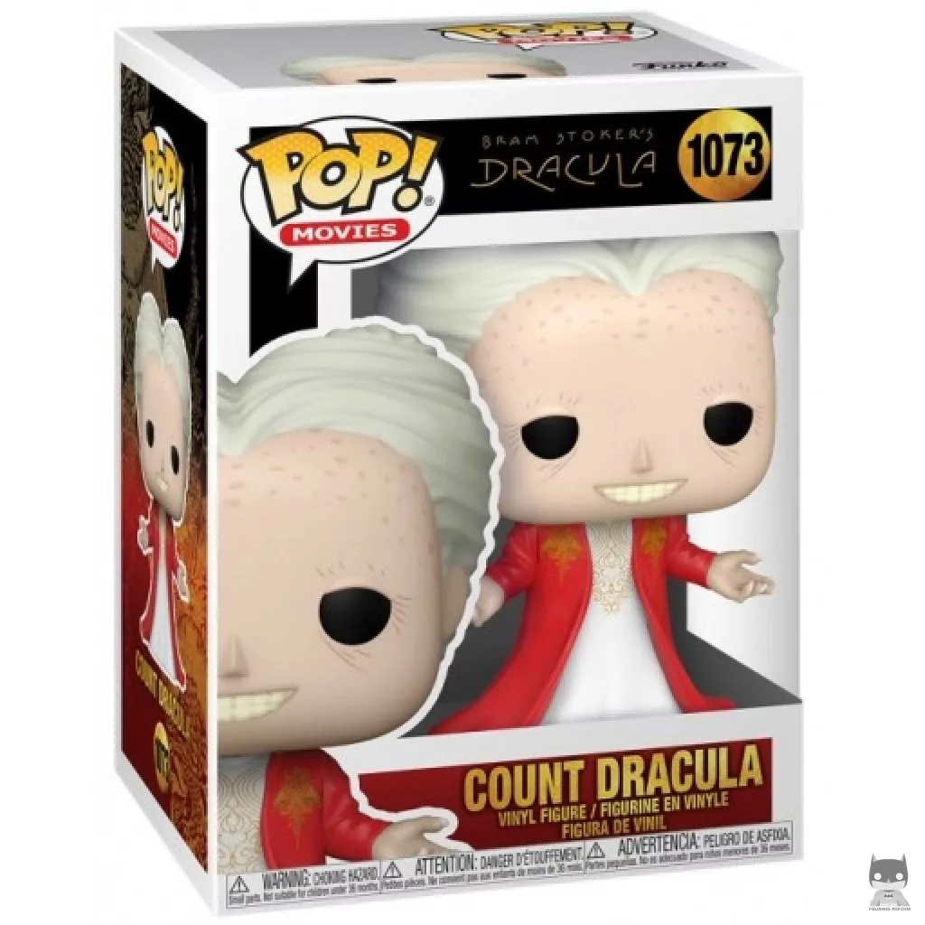 Figura Funko Pop! Conde Drácula en su caja