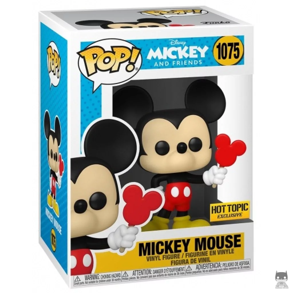 Figura Funko Pop! Mickey Mouse en su caja