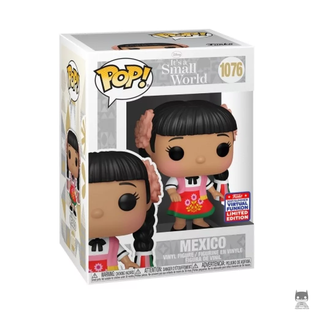 Figura Funko Pop! México en su caja