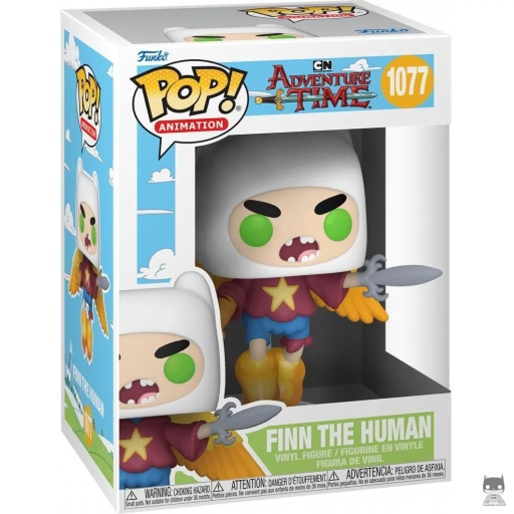 Figura Funko Pop! Finn el Humano en su caja