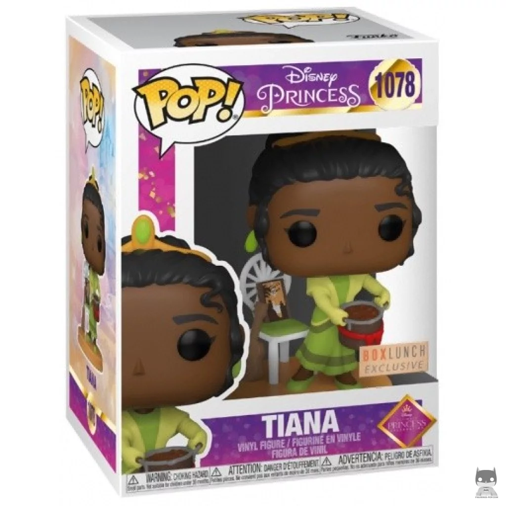 Figura Funko Pop! Tiana en su caja