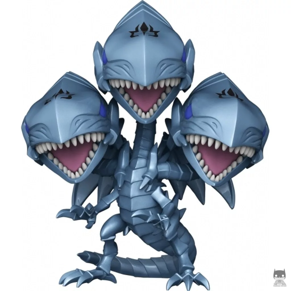 Figura Funko Pop! Dragón Definitivo de Ojos Azules (Metalizado & Supersized) (Yu-Gi-Oh!)