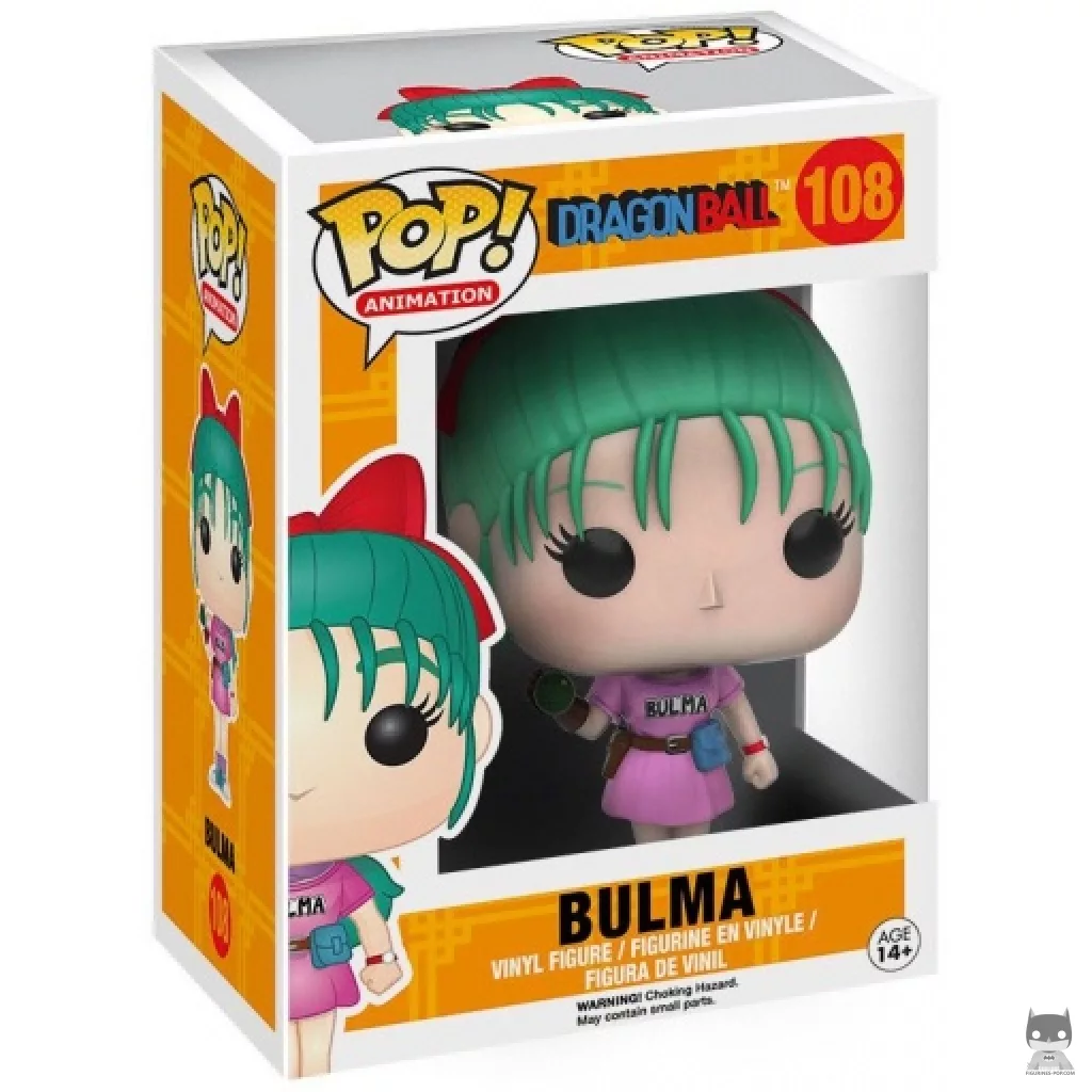Figura Funko Pop! Bulma en su caja