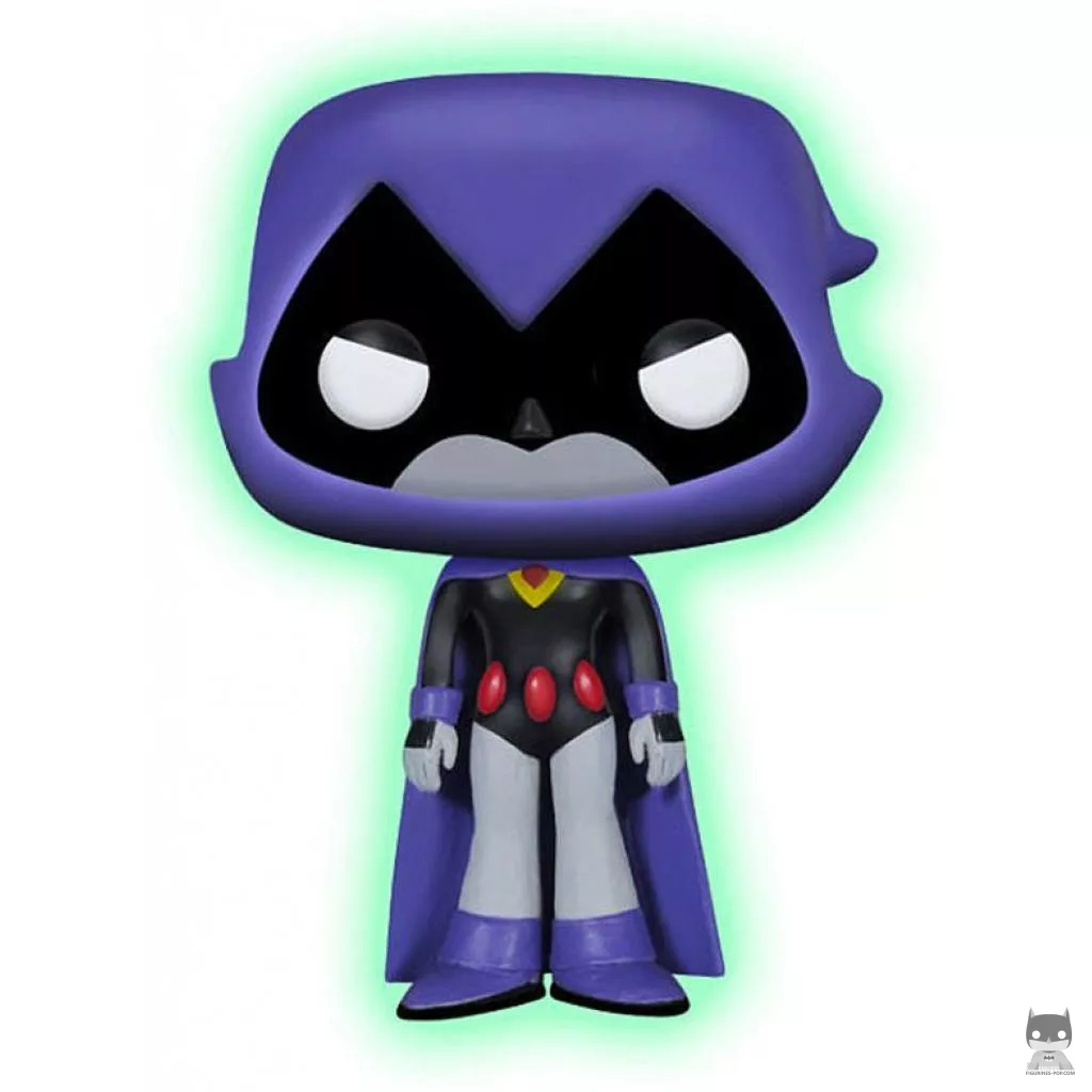 Figura Funko Pop! Raven (Brilla en la oscuridad) (Teen Titans Go!)