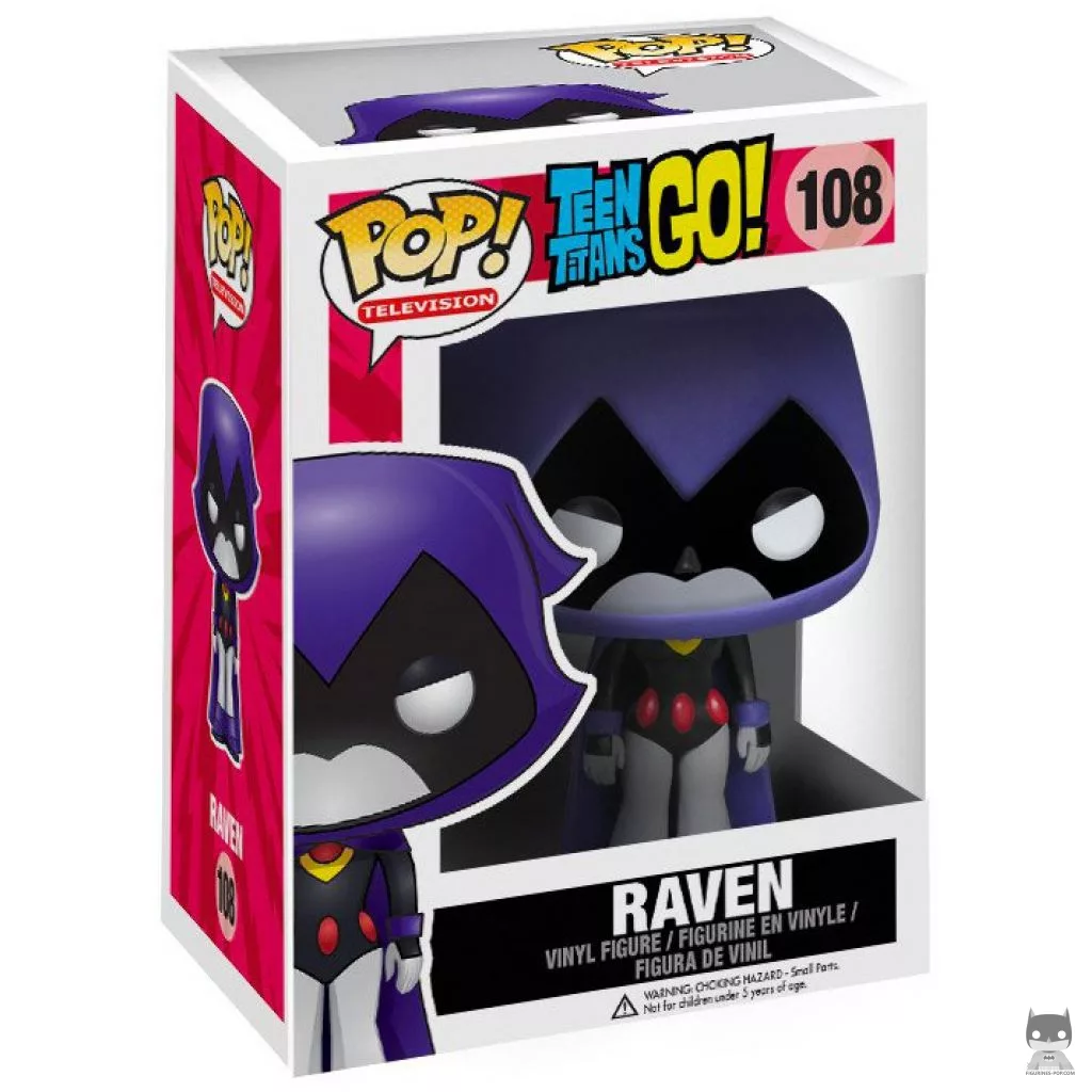 Figura Funko Pop! Raven en su caja