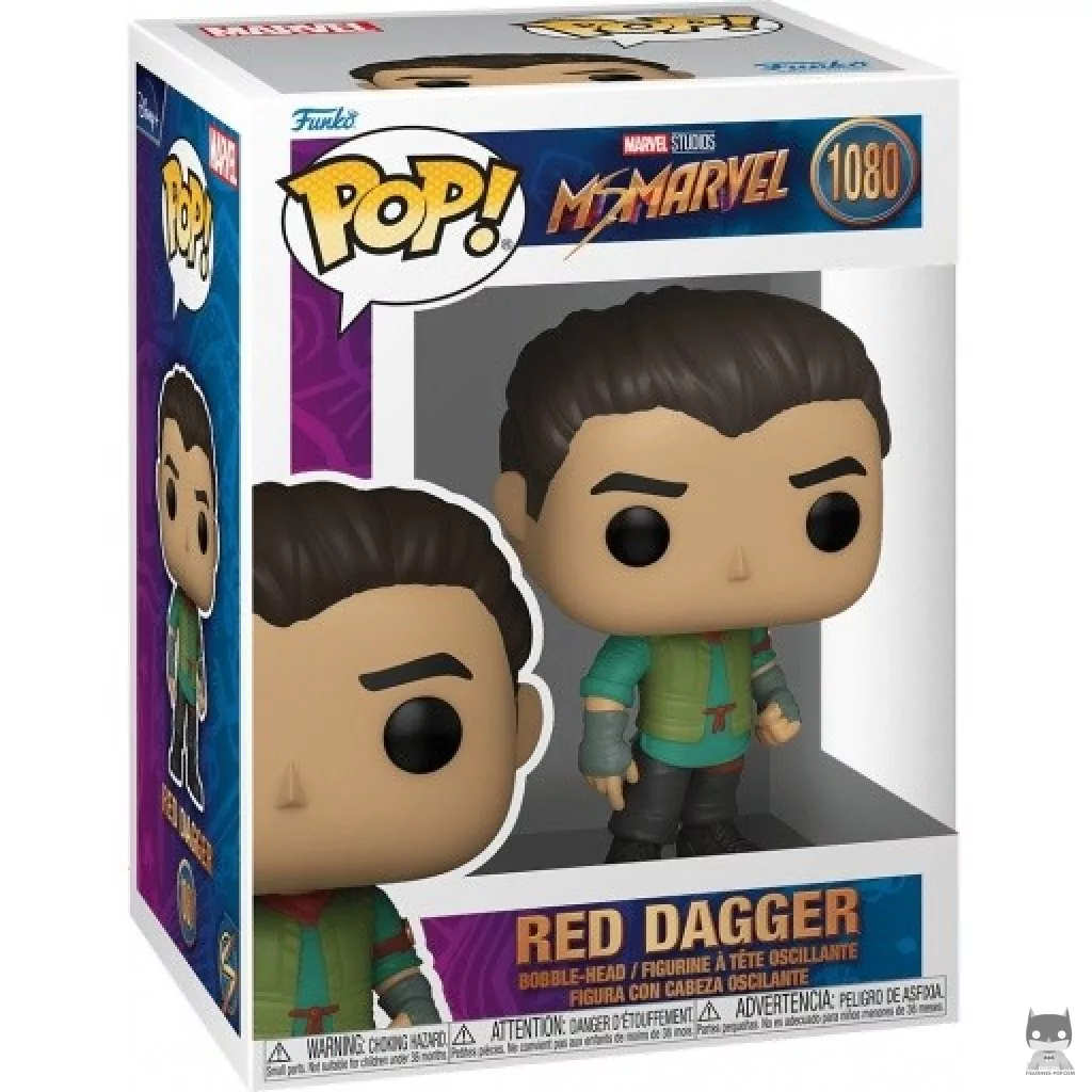 Figura Funko Pop! Red Dagger en su caja
