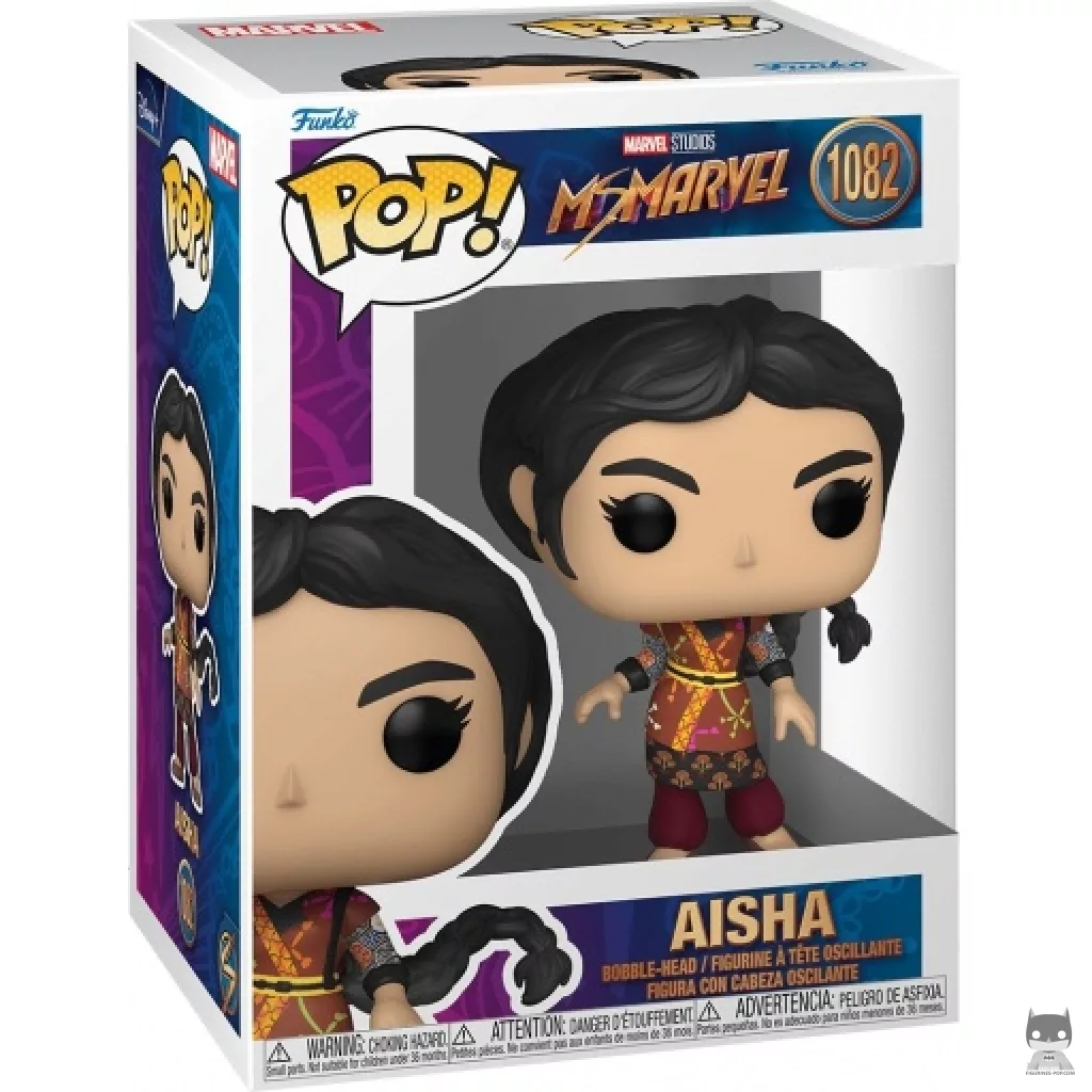 Figura Funko Pop! Aisha en su caja