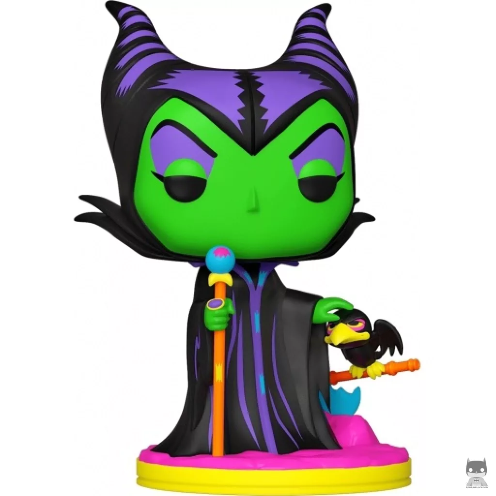 Figura Funko Pop! Maléfica (Luz negra) (Villanos Disney)