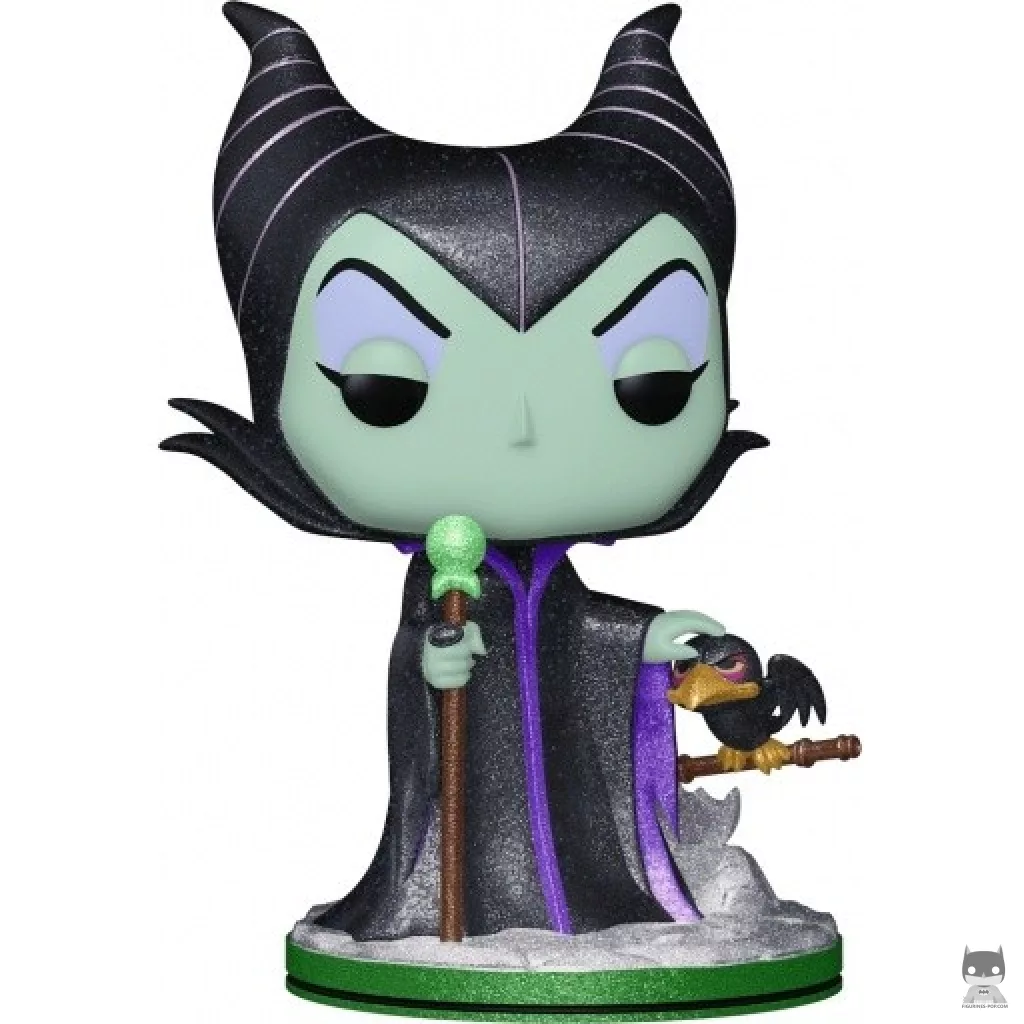 Figura Funko Pop! Maléfica (Purpurina de diamante) (Villanos Disney)