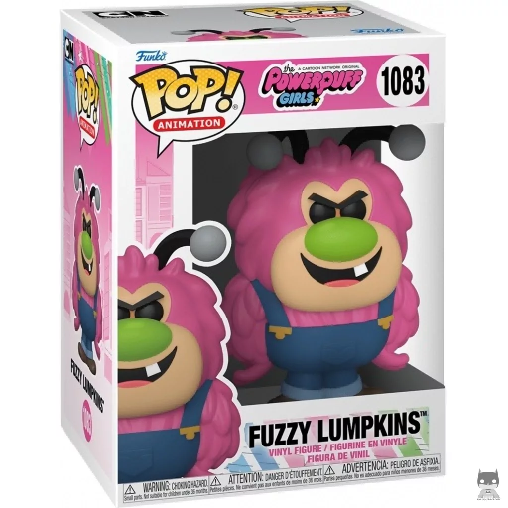 Figura Funko Pop! Fuzzy Lumpkins en su caja