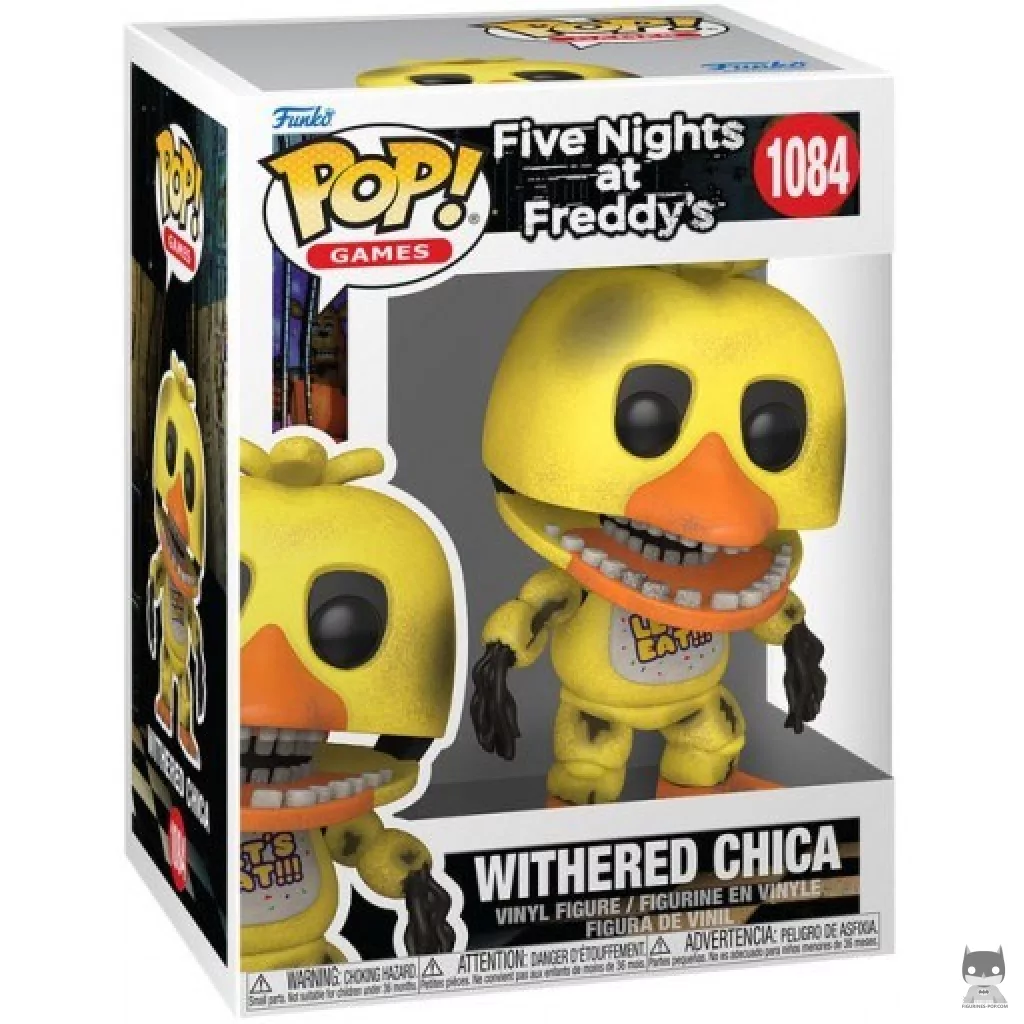 Figura Funko Pop! Withered Chica en su caja