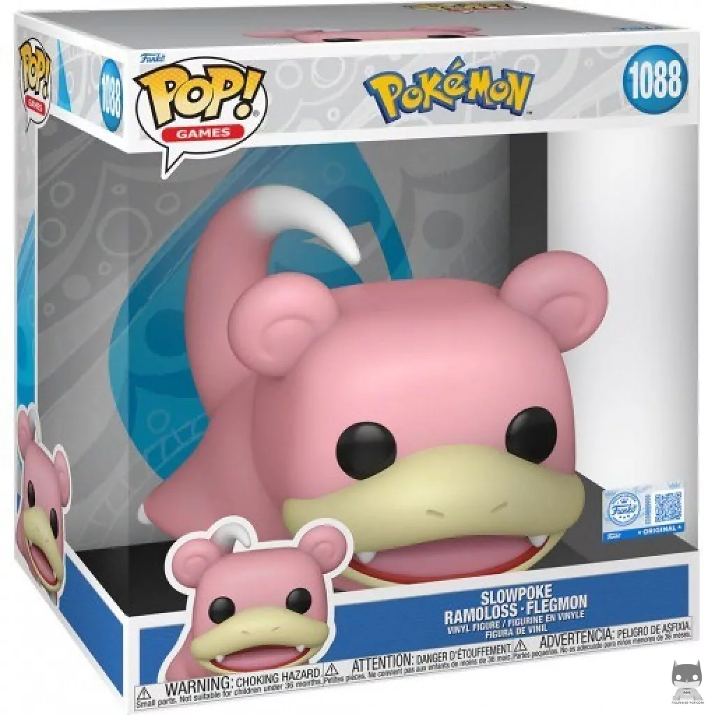 Figura Funko Pop! Slowpoke (Supersized) en su caja