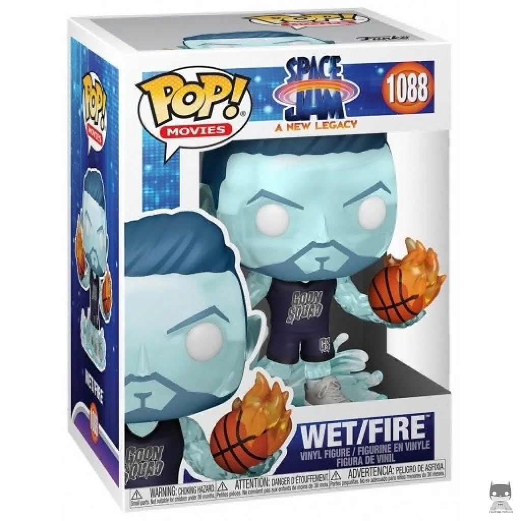 Figura Funko Pop! Wet-Fire en su caja