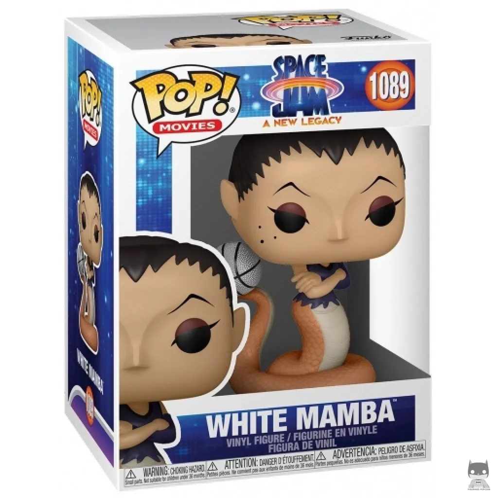 Figura Funko Pop! White Mamba en su caja