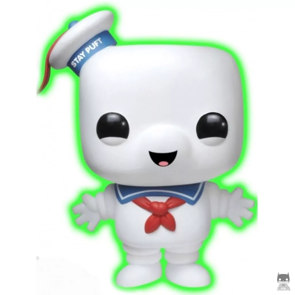 Figura Funko Pop! Hombre de Malvavisco Stay Puft (Brilla en la oscuridad & Supersized) (Cazafantasmas)