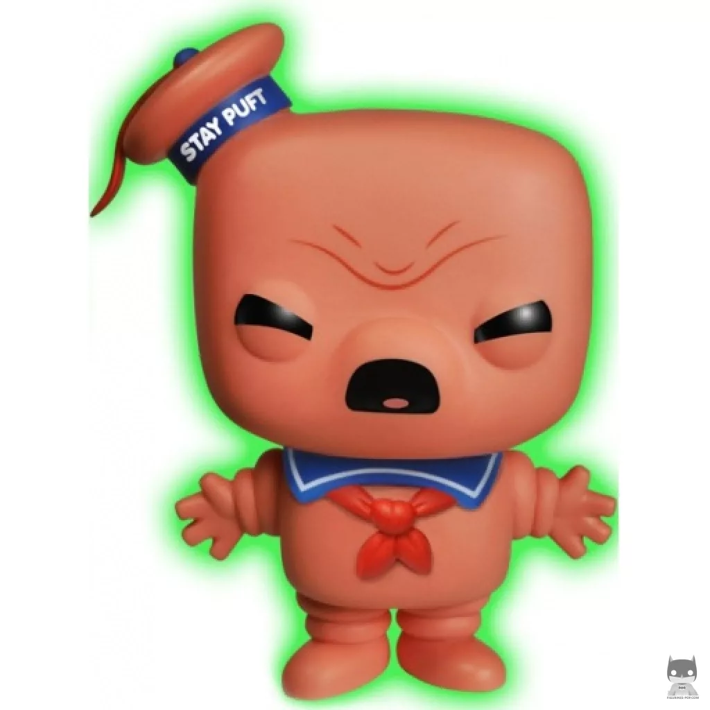 Figura Funko Pop! Hombre de Malvavisco Stay Puft (Rosa) (Brilla en la oscuridad & Supersized) (Cazafantasmas)