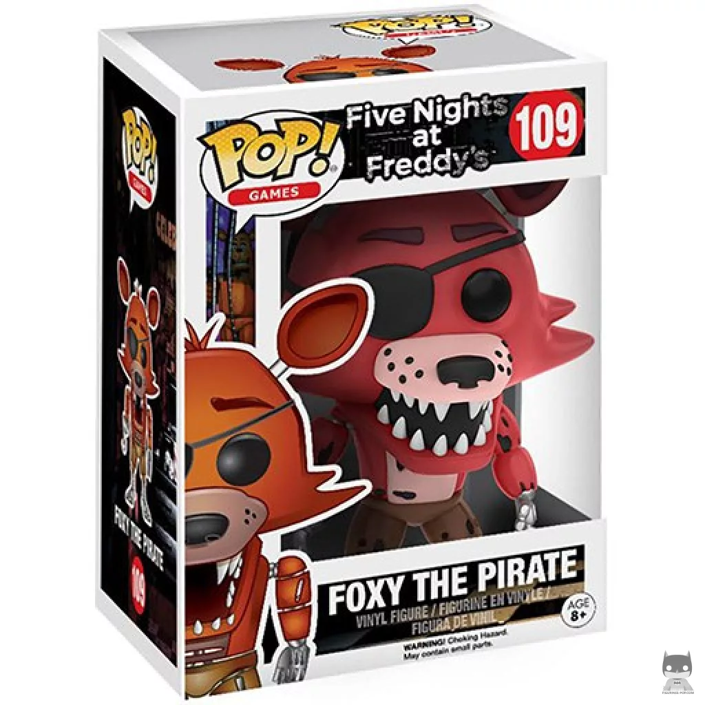 Figura Funko Pop! Foxy (Pirata) en su caja