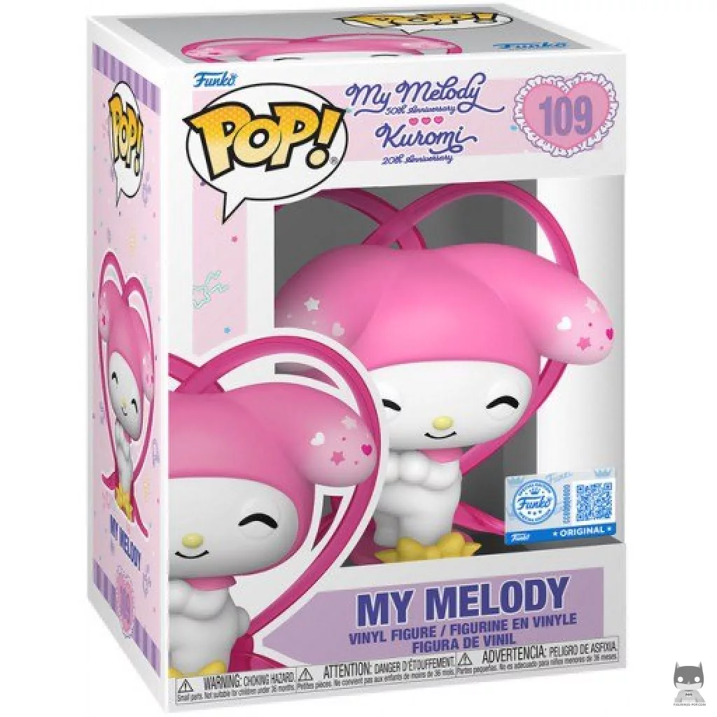 Figura Funko Pop! My Melody en su caja