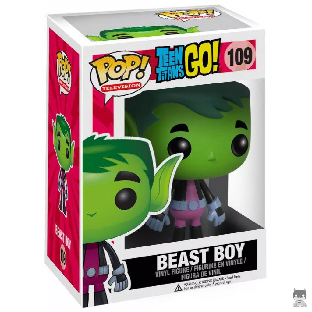 Figura Funko Pop! Chico Bestia en su caja