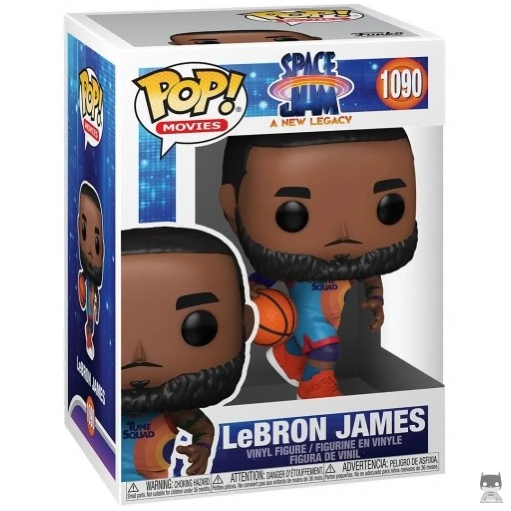 Figura Funko Pop! LeBron James en su caja