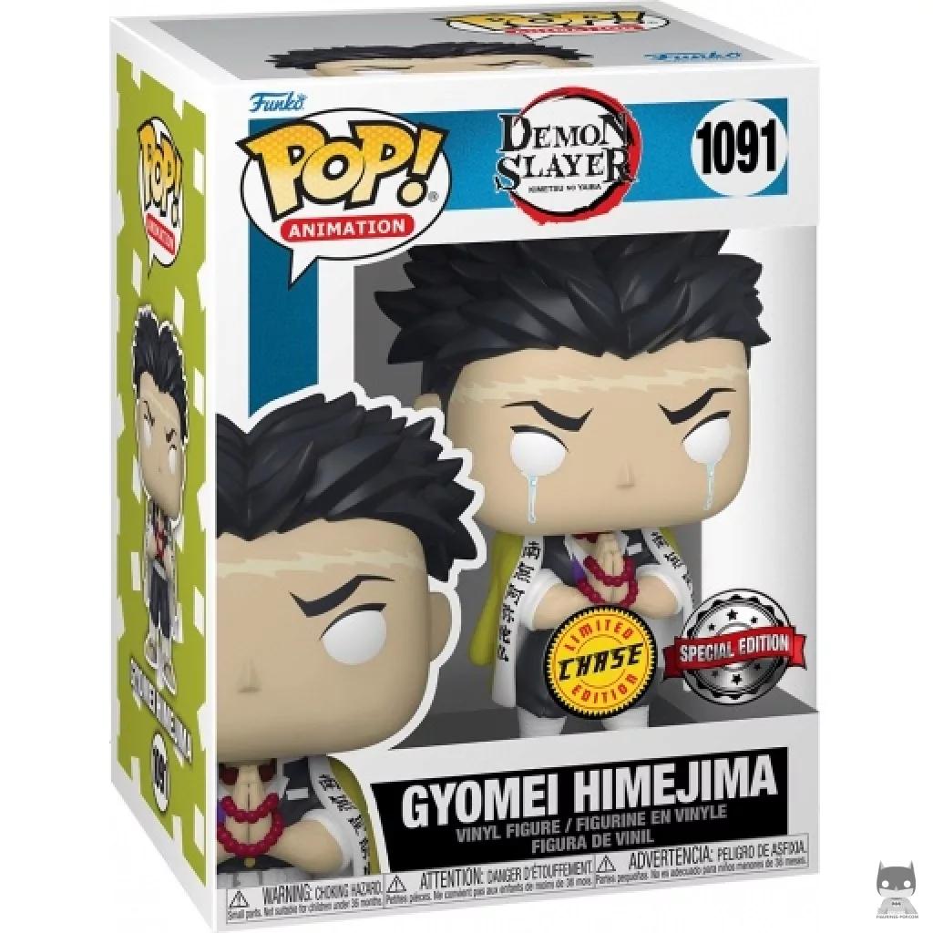 Figura Funko Pop! Gyomei Himejima (Chase) en su caja