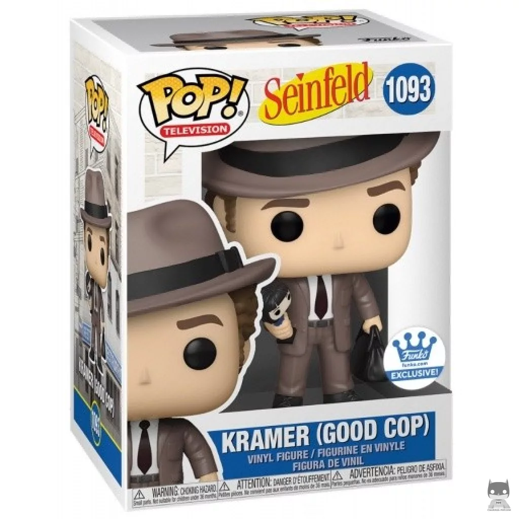 Figura Funko Pop! Kramer como poli bueno en su caja