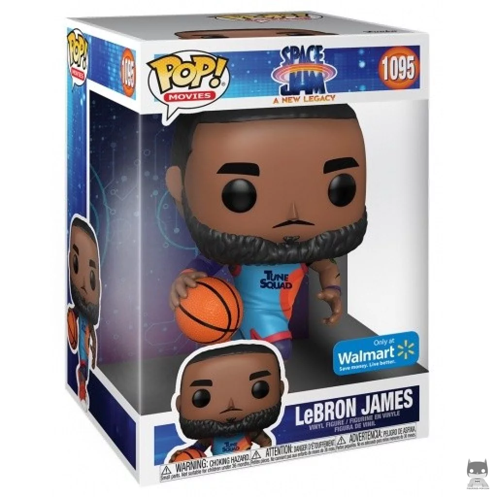 Figura Funko Pop! LeBron James (Supersized) en su caja