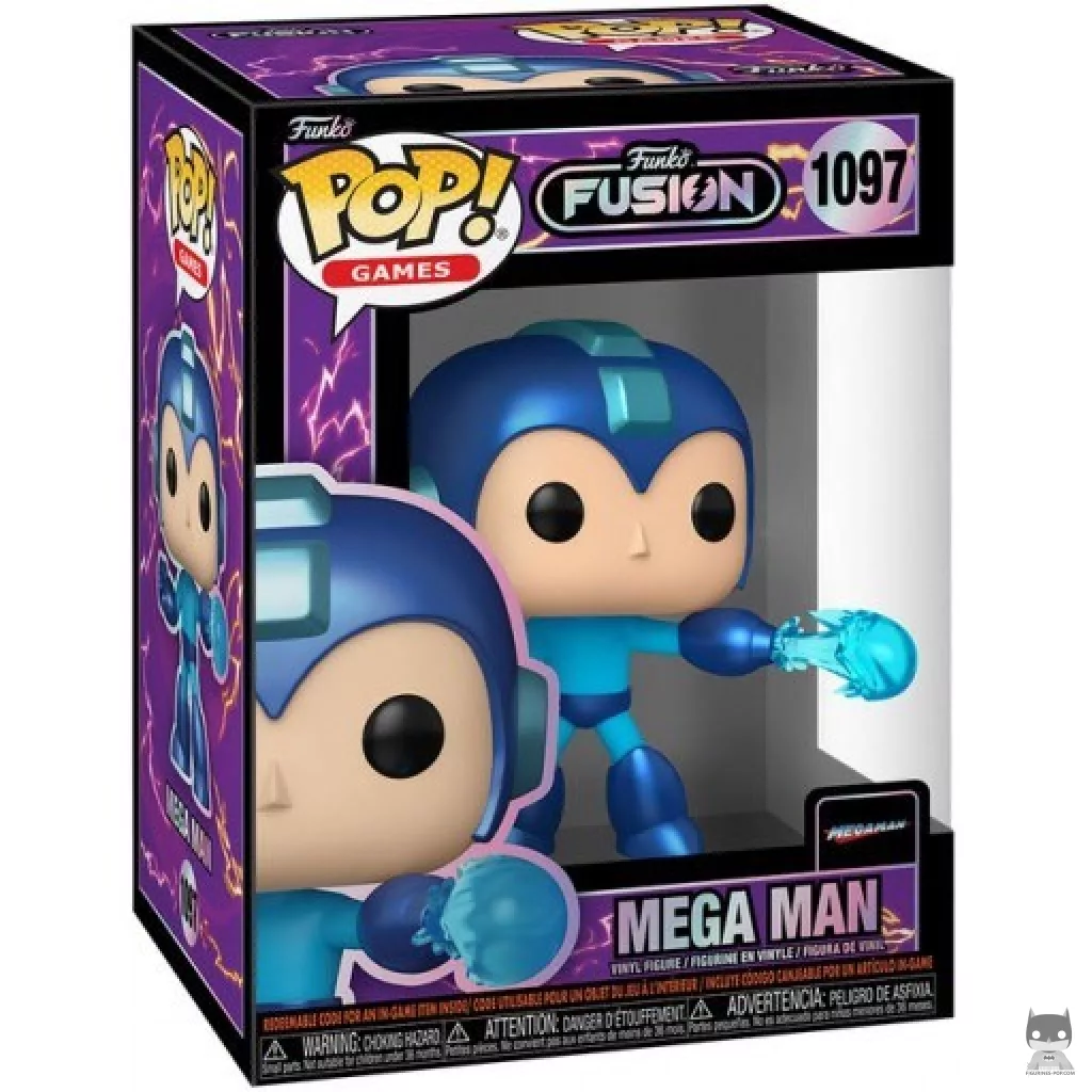 Figura Funko Pop! Mega Man en su caja