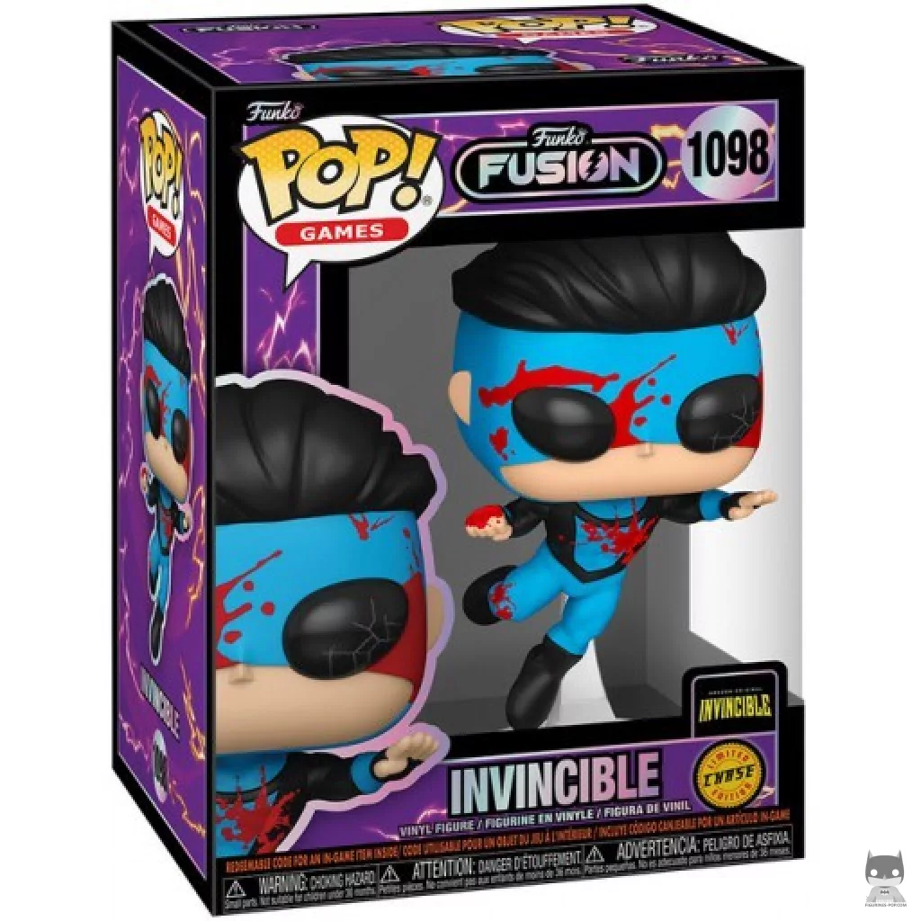Figura Funko Pop! Invencible (Chase & Ensangrentado) en su caja