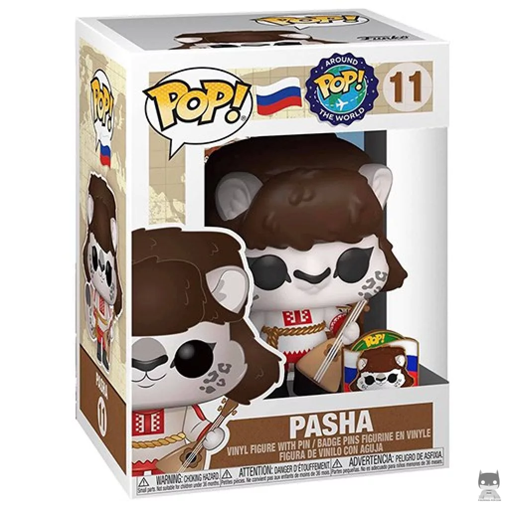 Figura Funko Pop! Pasha en su caja