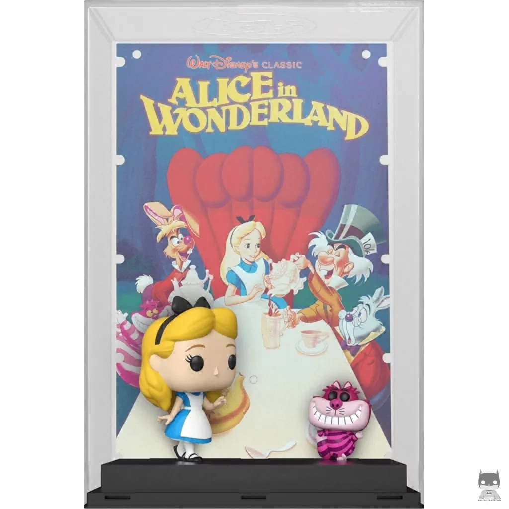 Figura Funko Pop! Alicia con Gato de Cheshire (Disney 100)