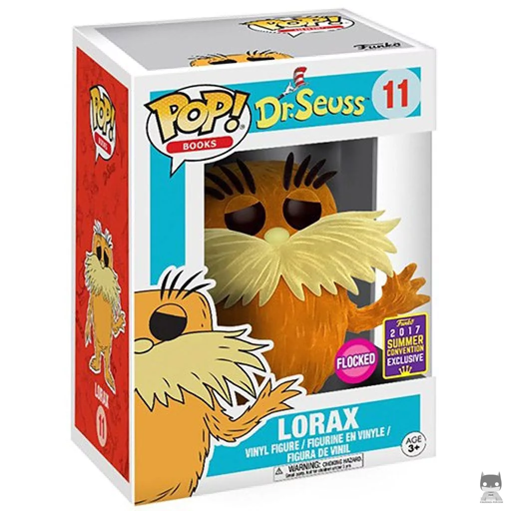 Figura Funko Pop! El Lórax (Flocado) en su caja