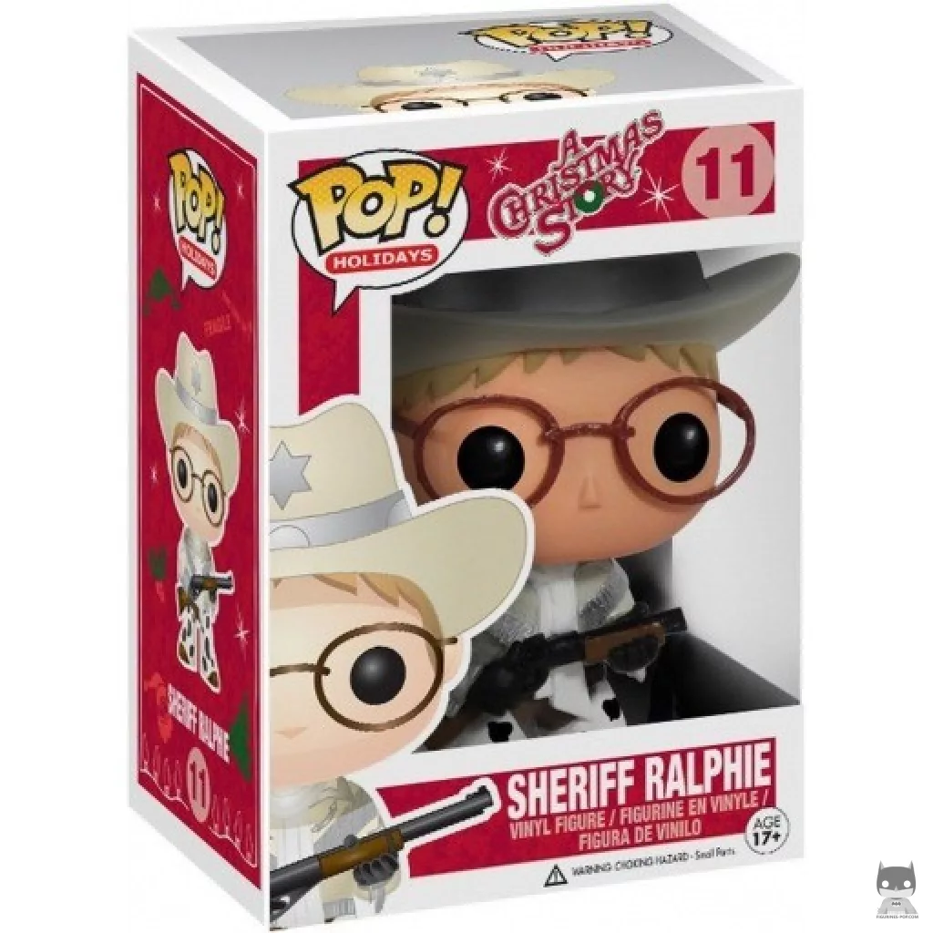 Figura Funko Pop! Ralphie sheriff en su caja