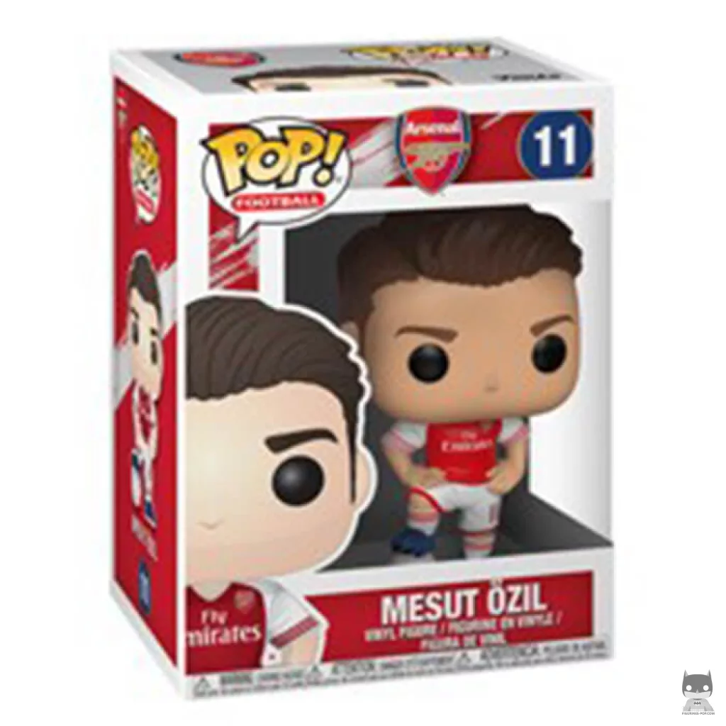 Figura Funko Pop! Mesut Ozil (Arsenal) en su caja