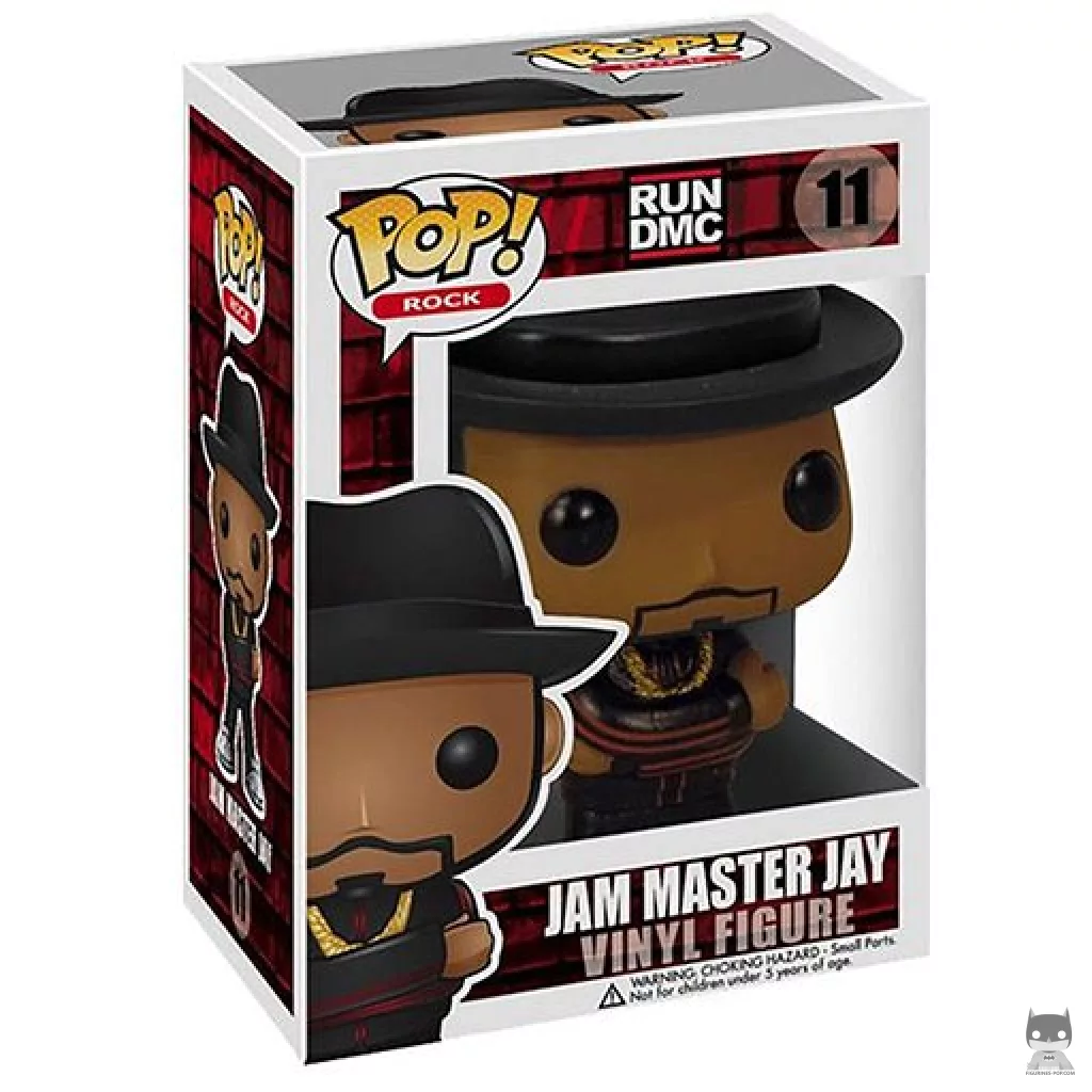 Figura Funko Pop! Jam Master Jay en su caja