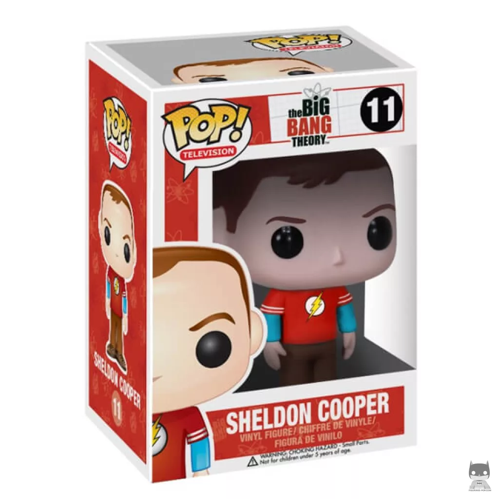 Figura Funko Pop! Sheldon Cooper en su caja