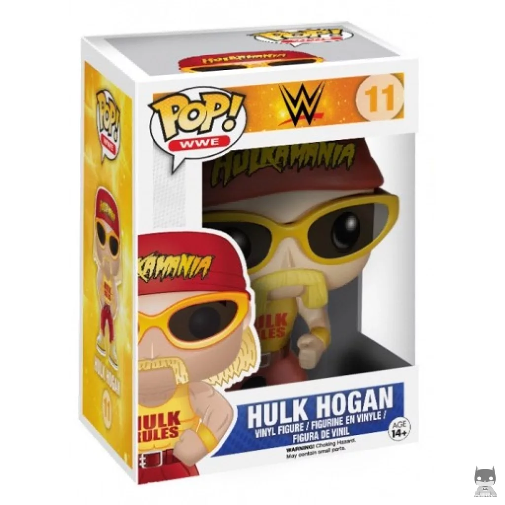 Figura Funko Pop! Hulk Hogan en su caja