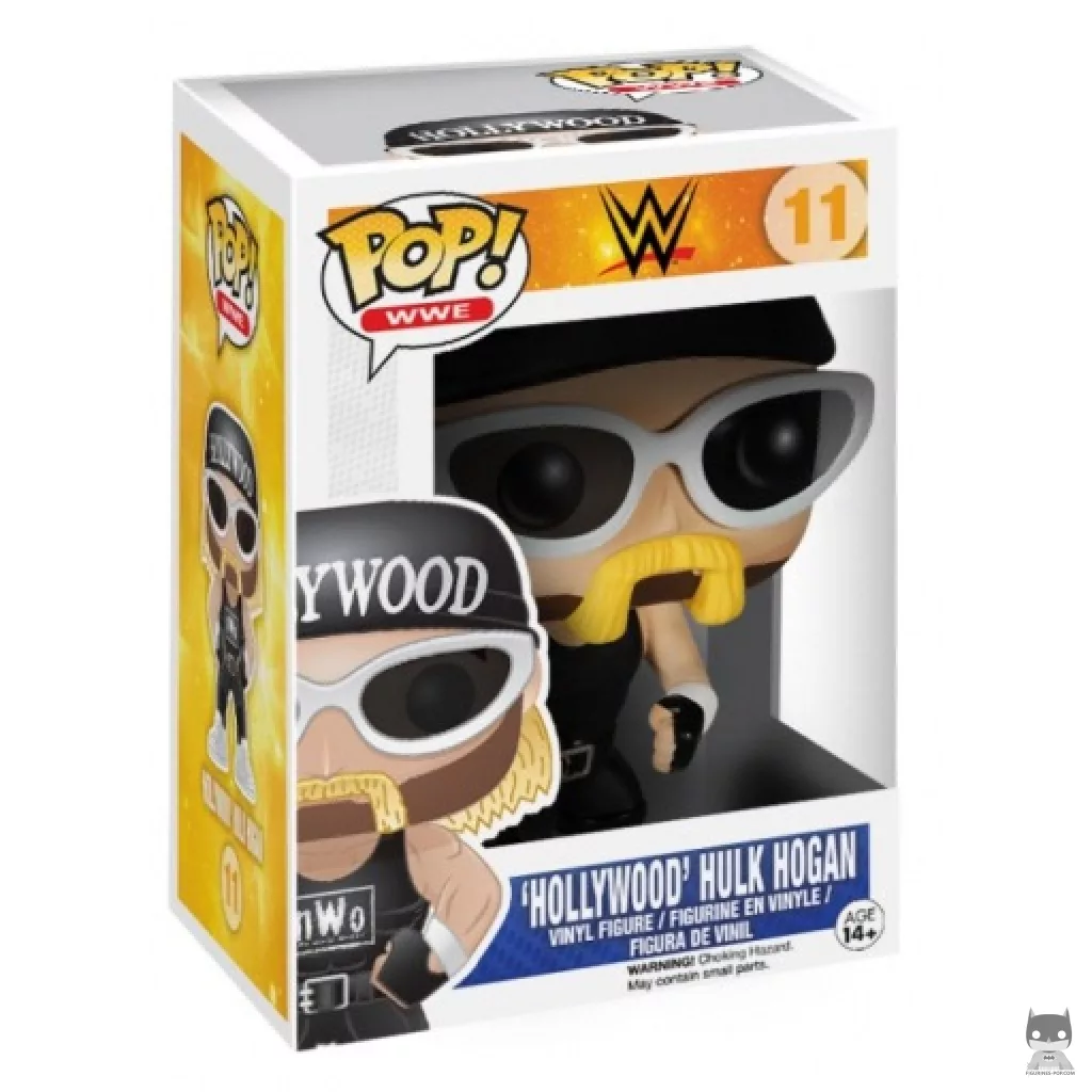 Figura Funko Pop! Hulk Hogan (Hollywood) en su caja