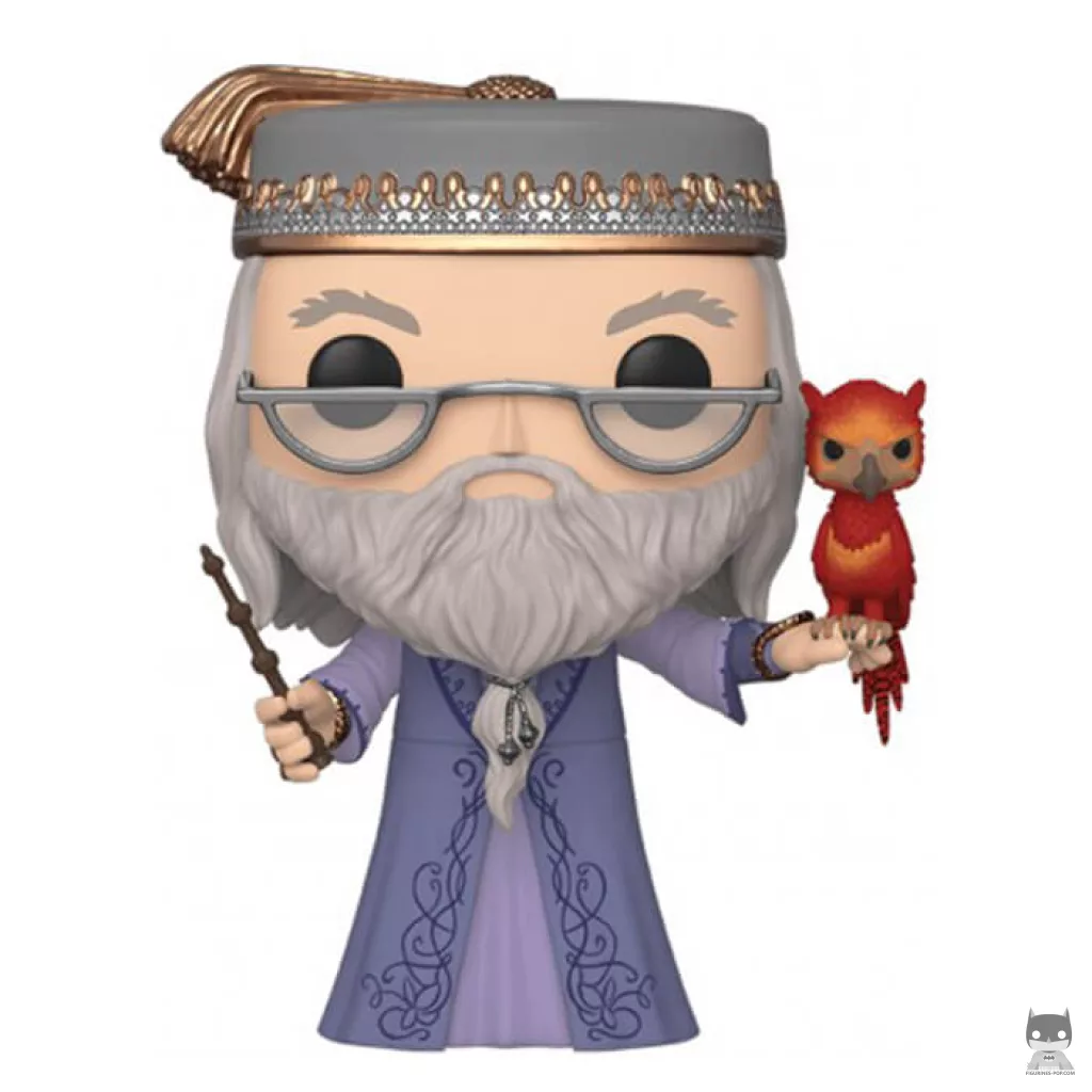 Figura Funko Pop! Albus Dumbledore con Fawkes (Supersized 10'') (Harry Potter)