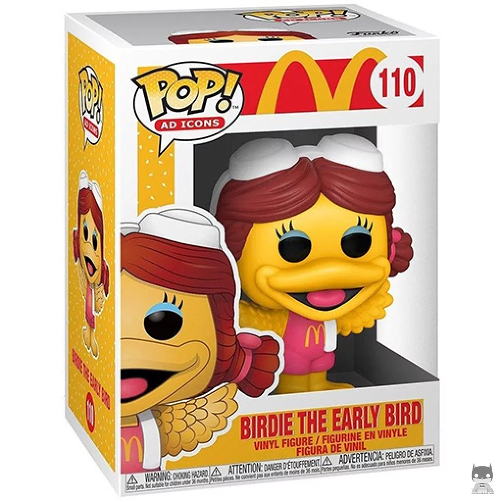 Figura Funko Pop! Birdie the Early Bird en su caja