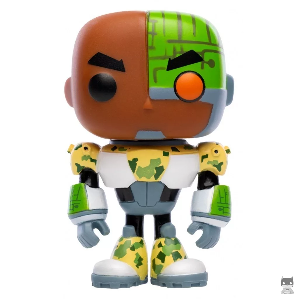 Figura Funko Pop! Cyborg (Camuflaje) (Teen Titans Go!)