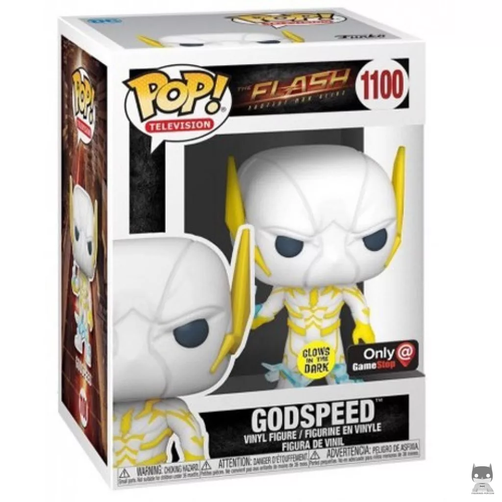 Figura Funko Pop! Godspeed (Brilla en la oscuridad) en su caja