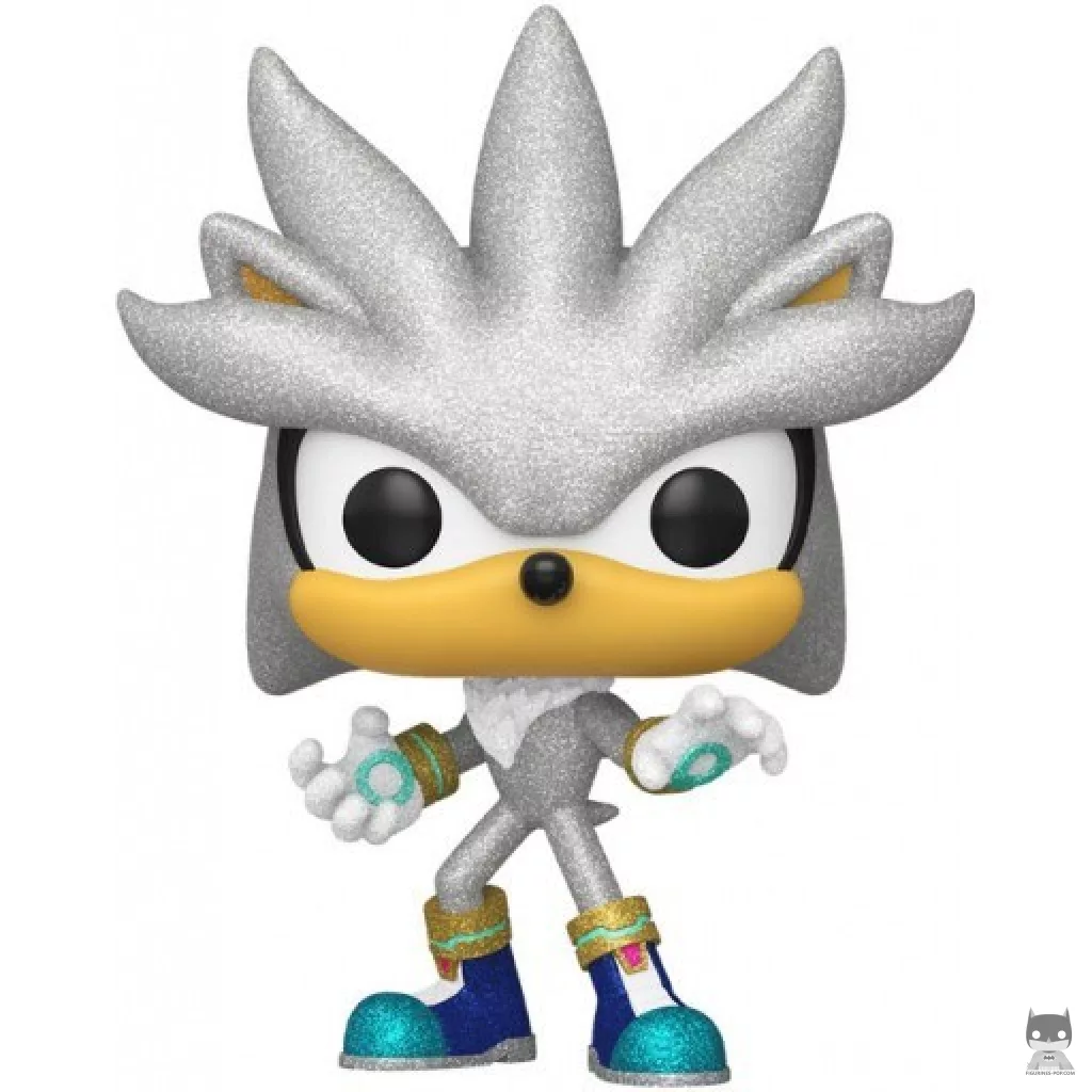 Figura Funko Pop! Silver (Diamante) (Sonic The Hedgehog)