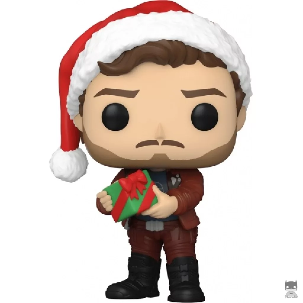 Figura Funko Pop! Star-Lord (Guardianes de la Galaxia: Especial felices fiestas)