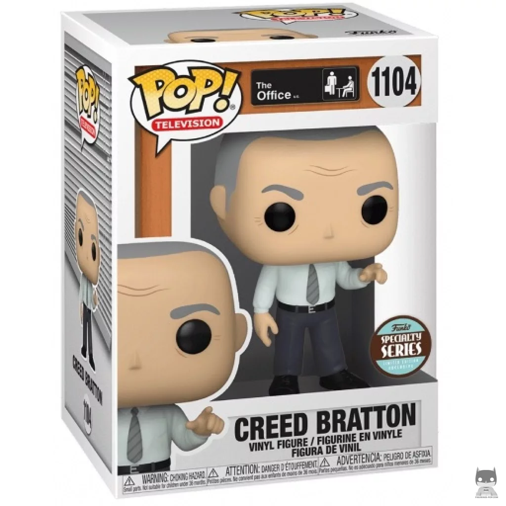 Figura Funko Pop! Creed Bratton en su caja