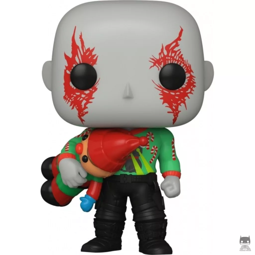Figura Funko Pop! Drax (Guardianes de la Galaxia: Especial felices fiestas)