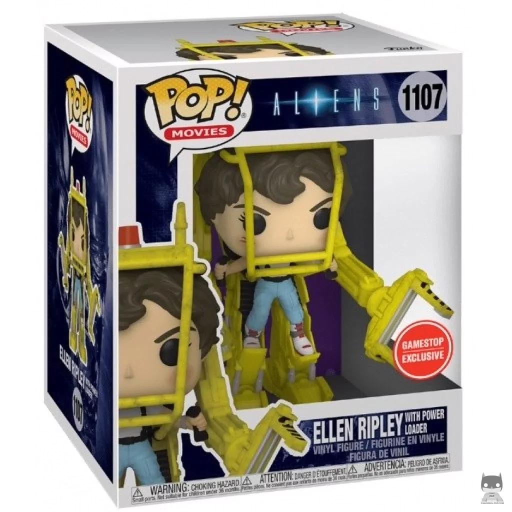 Figura Funko Pop! Ellen Ripley con el cargador (Supersized) en su caja