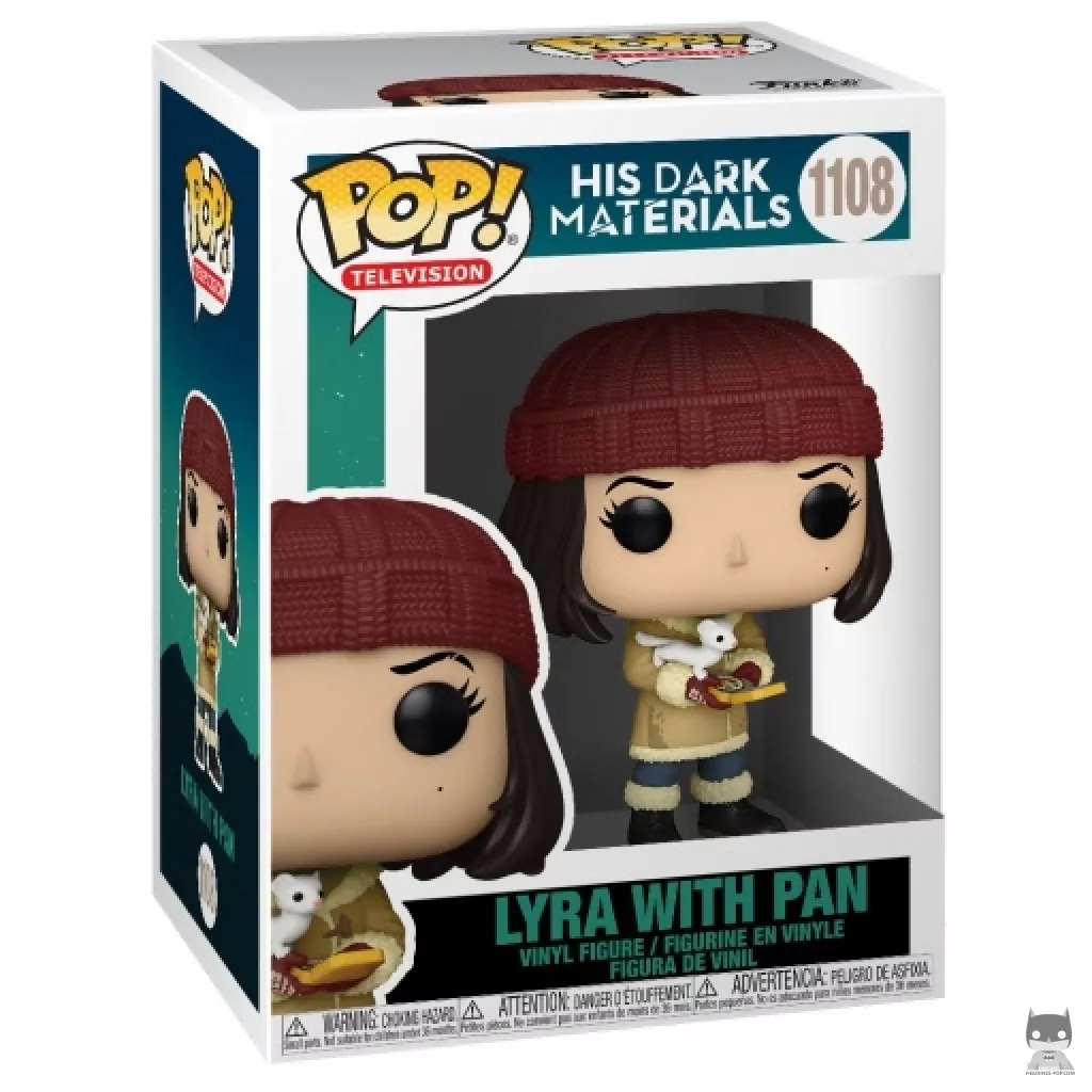 Figura Funko Pop! Lyra con Pan en su caja