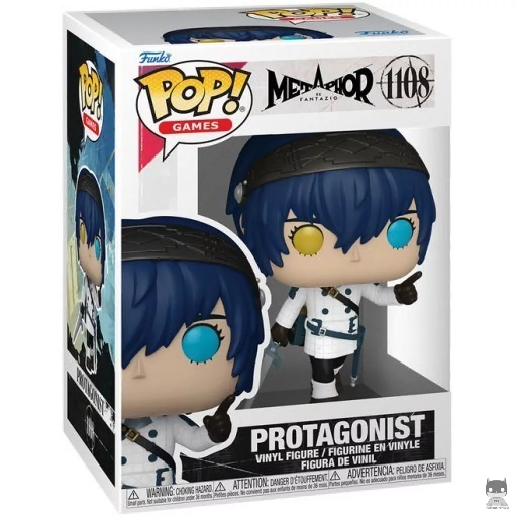 Figura Funko Pop! Protagonista en su caja